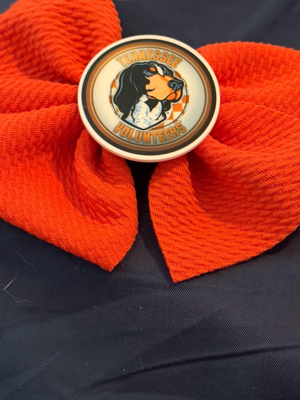 Tennessee Volunteers Orange Bow Hair Clip